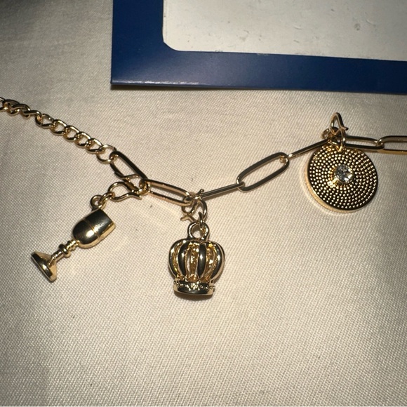 EFFY CHARM PAPER CLIP BRACELET 7 charms MSC CRUISE Ship 2024 - Picture 4 of 4